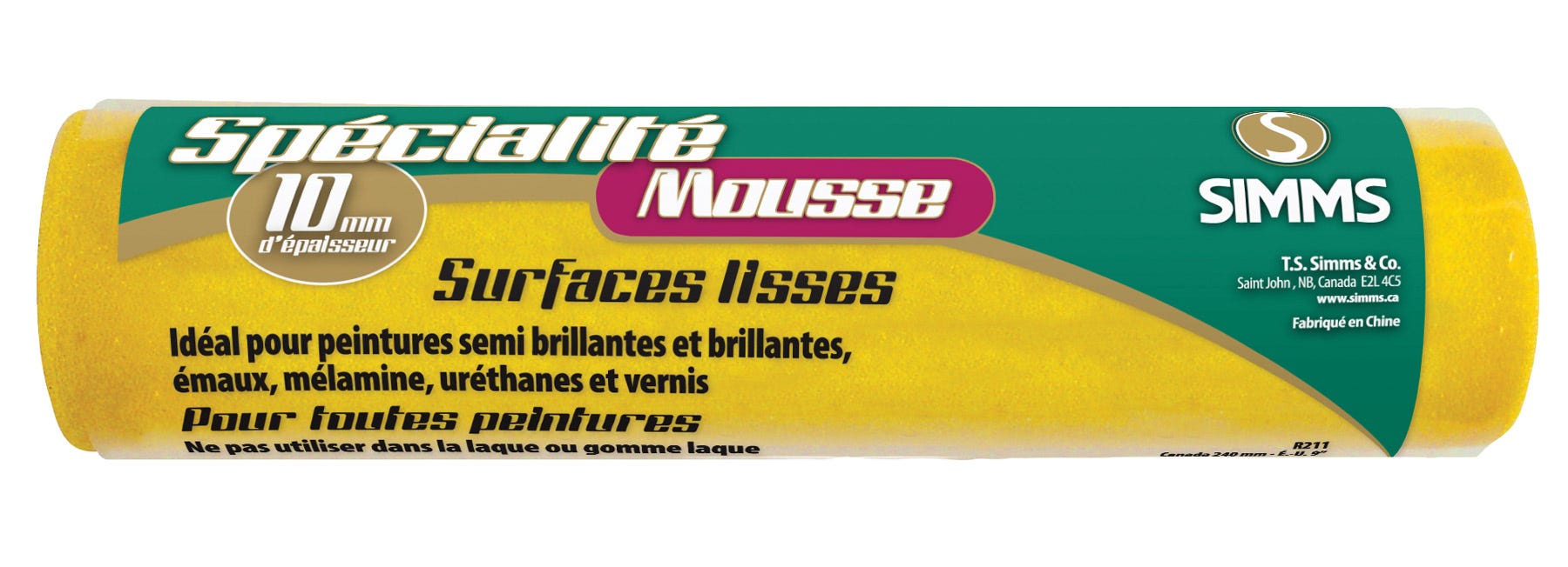 Roller foam