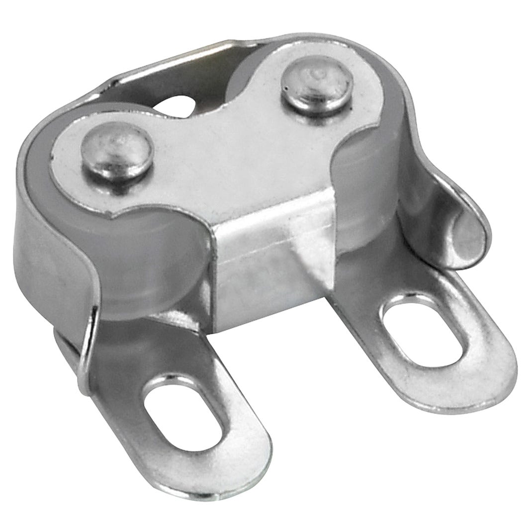 Roller latch double - metal