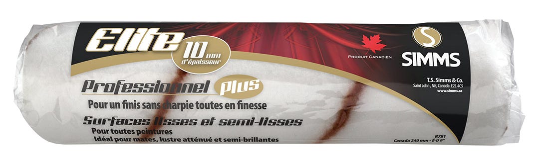 Roller refill lint free