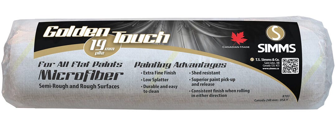Roller refill microfiber