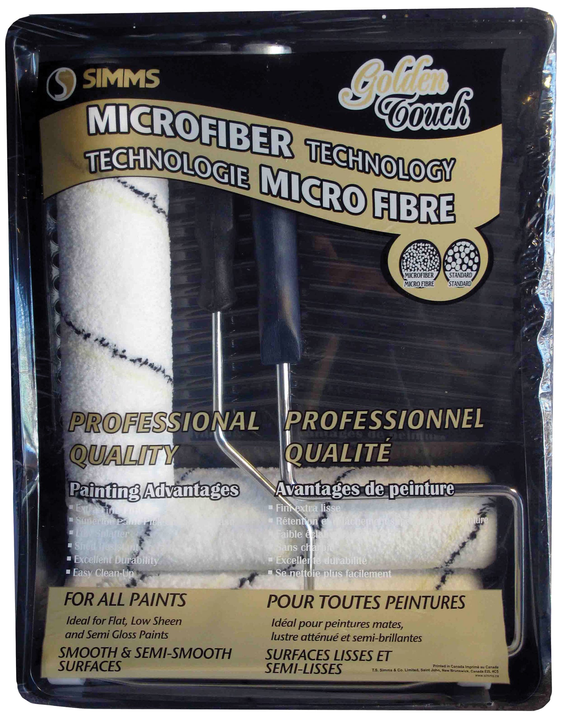 Roller set microfiber