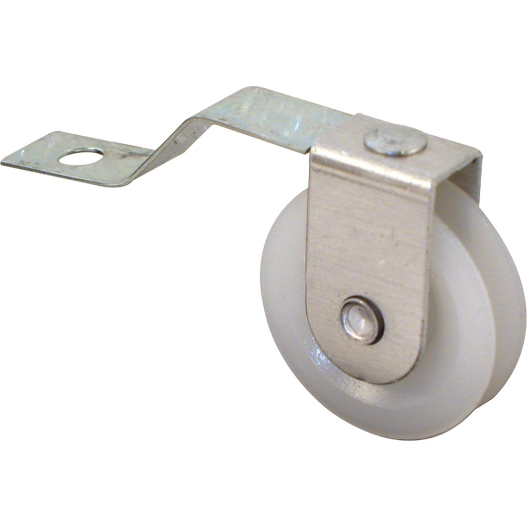 Roller tension spring for screen door