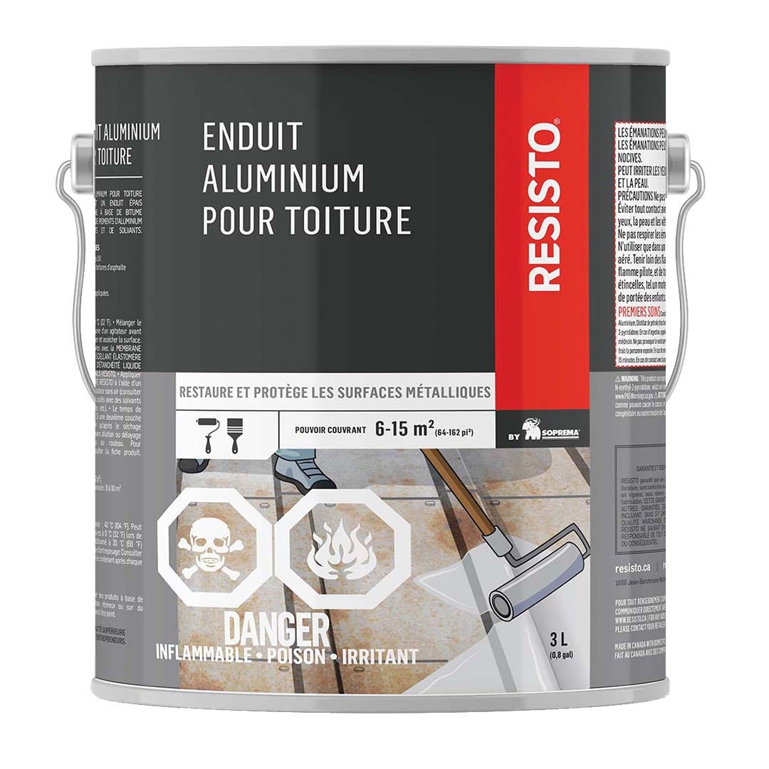 Aluminum roof coating