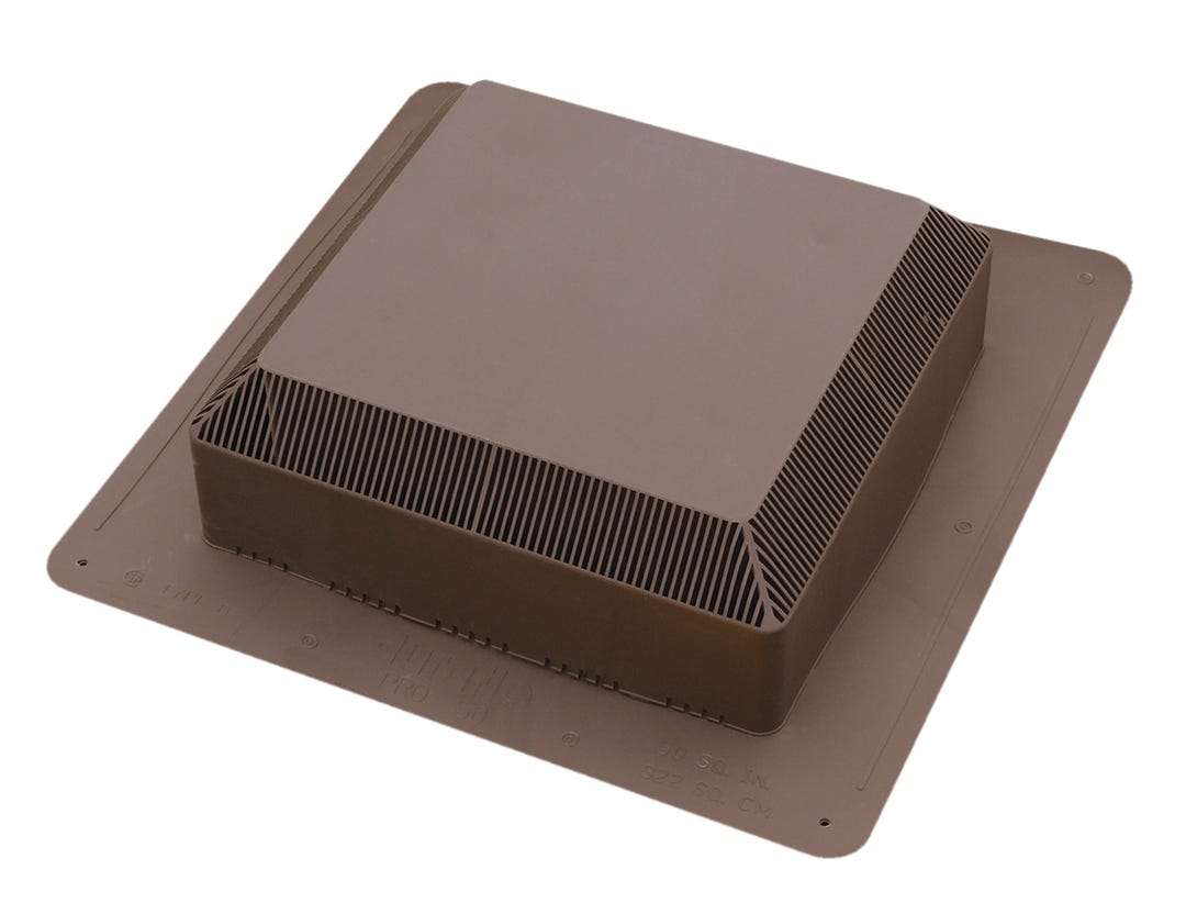 Weatherpro Pro50 Roof Vent, Brown