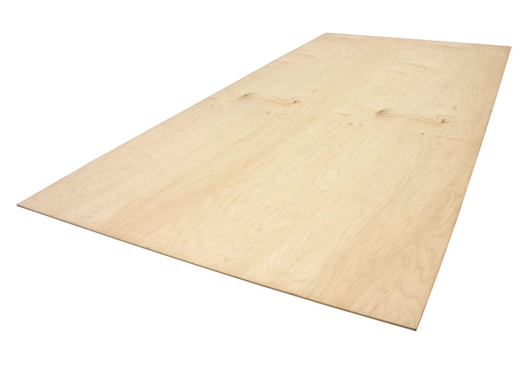 K3 Particle Board, Maple, 11/16-in. X 4-ft. X 8-ft.