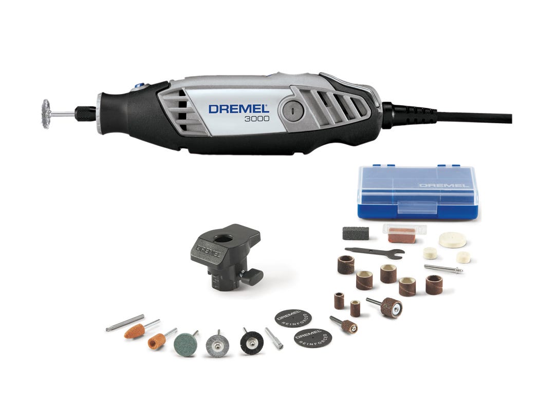 Rotary Tool Kit with 24 Accessories, Variable Speed