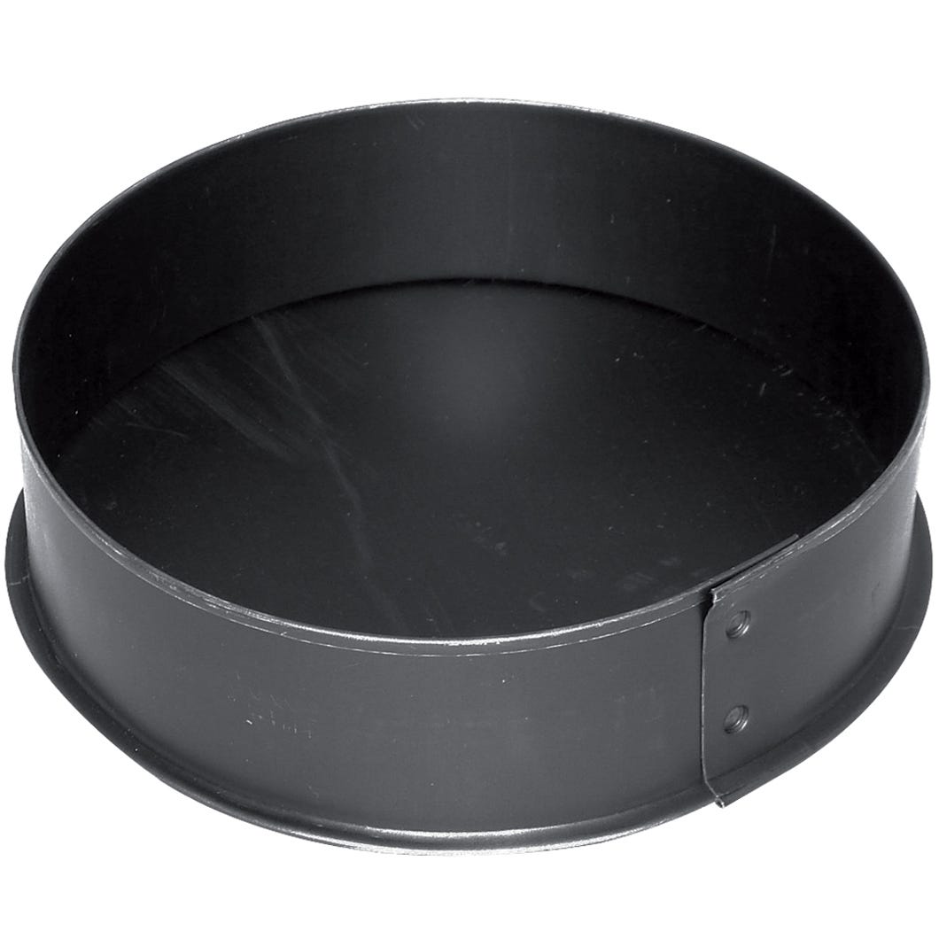 Round End Cap/Big End, Stove Pipe, 24 Ga, 8-in.