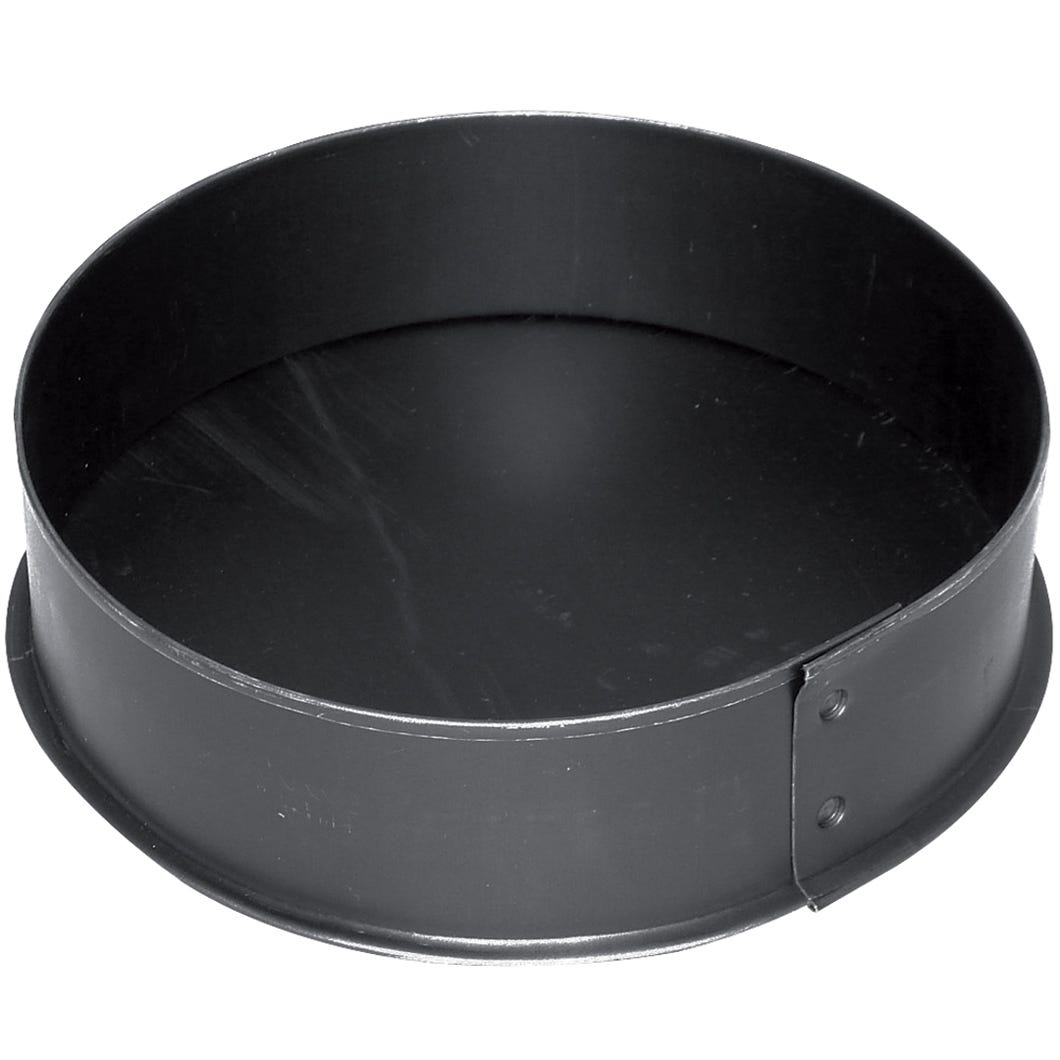 Round End Cap/Big End, Stove Pipe, 24 Ga, 5-in.