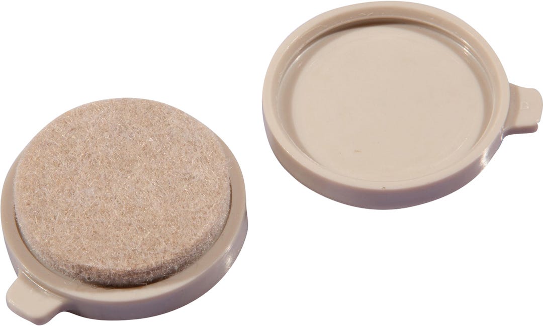 Round felt furniture cup