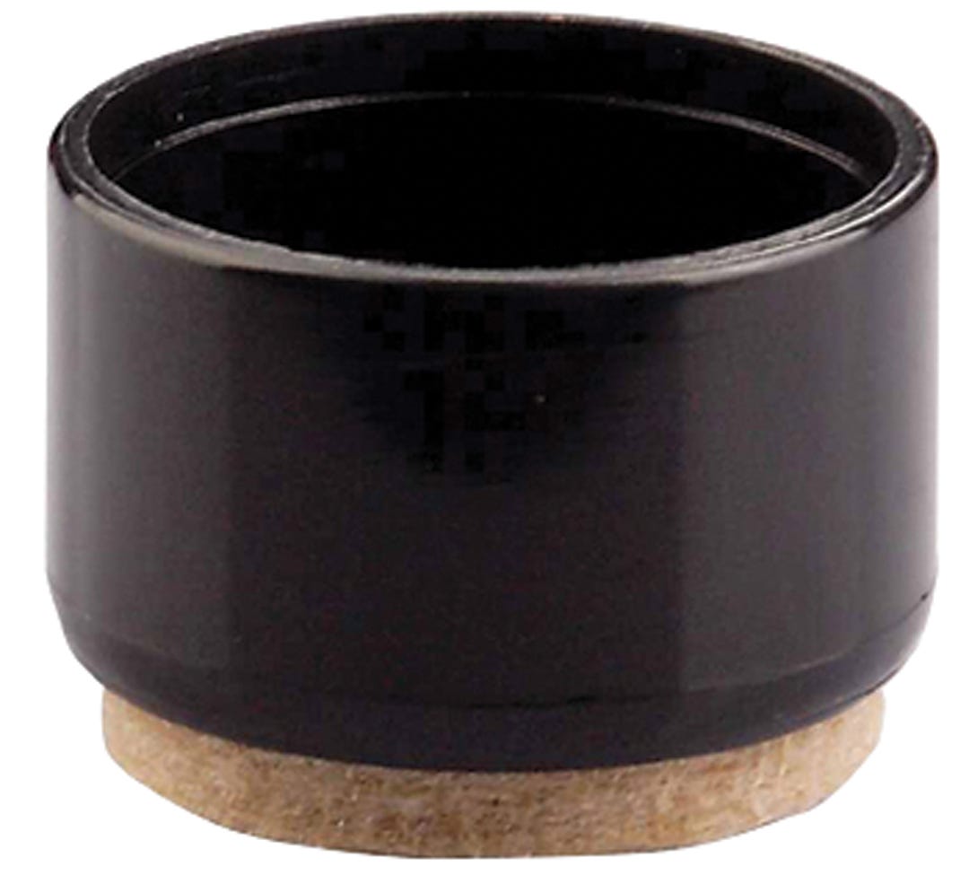 Round leg tip plastic/felt