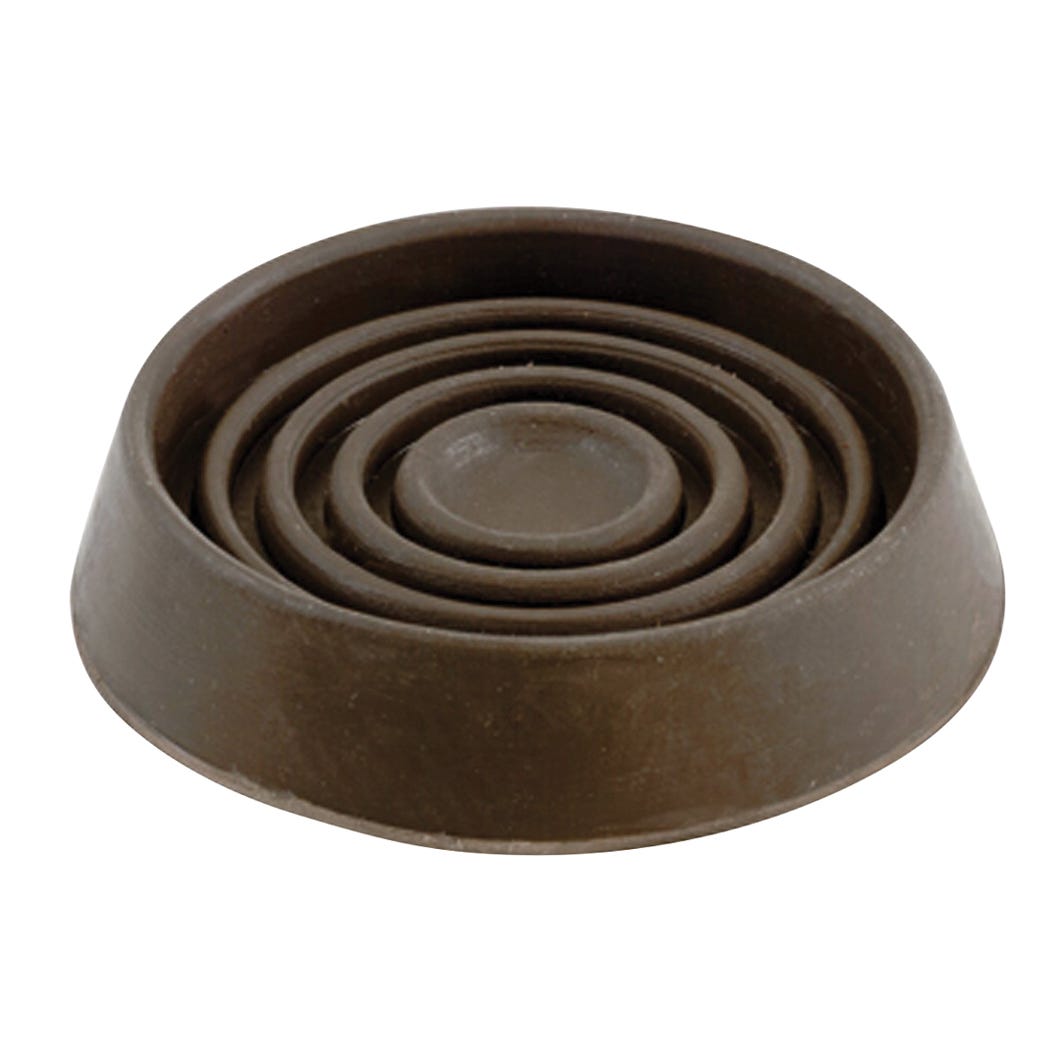 Round rubber furniture cup