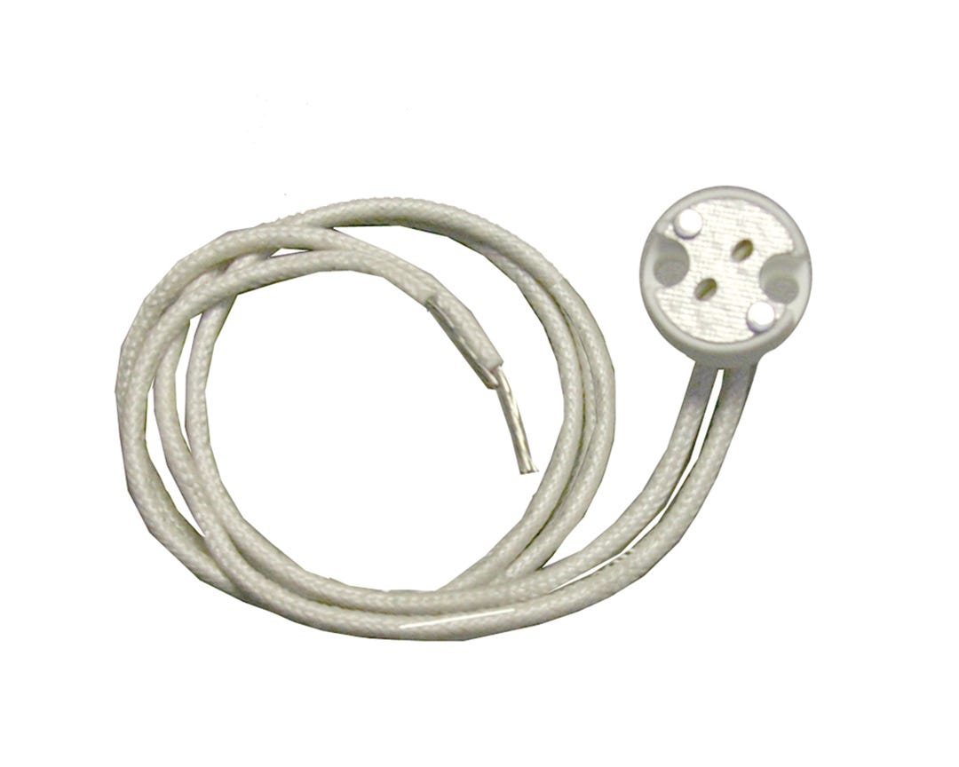 Round Socket for Halogen Lamp