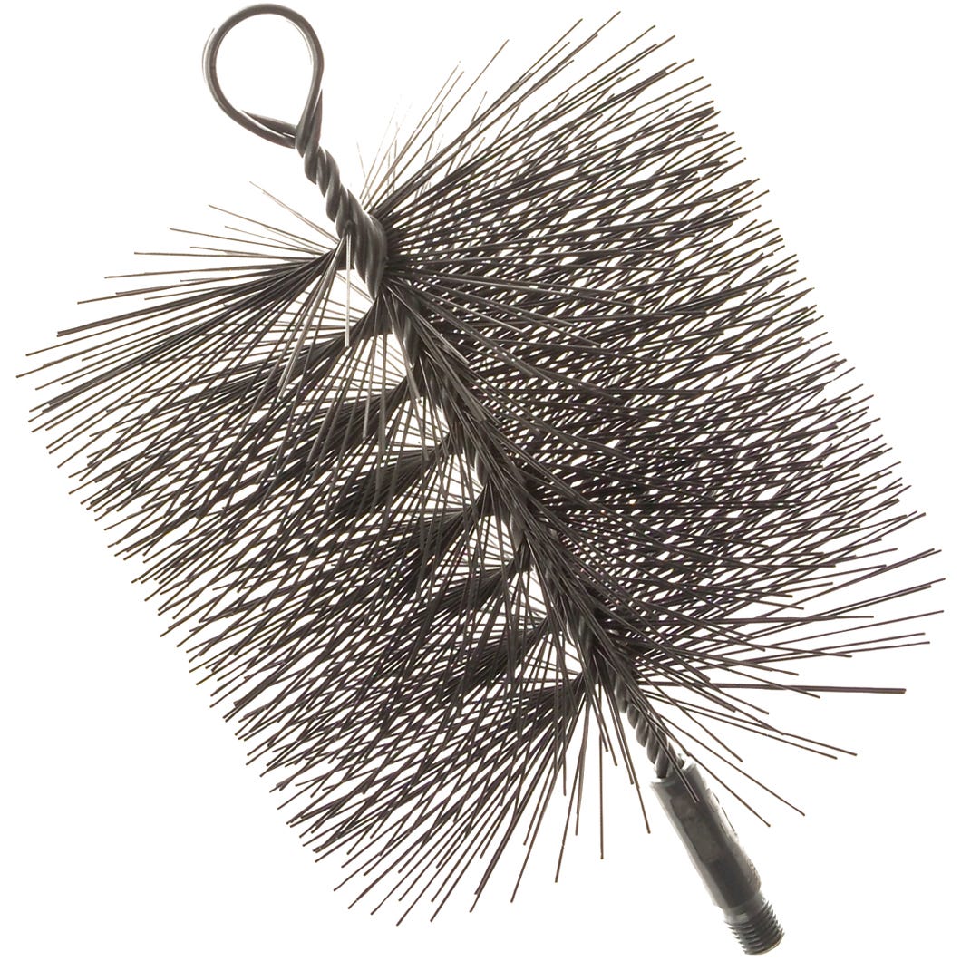 Round Wire Chimney Brush, 8In.