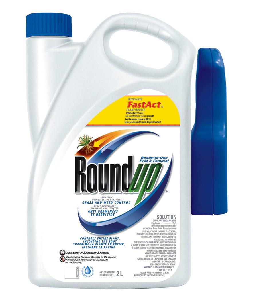 Roundup Non-Selective Herbicide, Grass & Weed Control