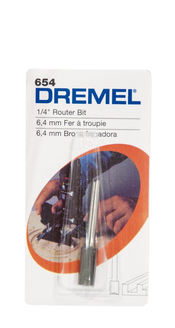 Dremel 654 Straight Router, 1/4"