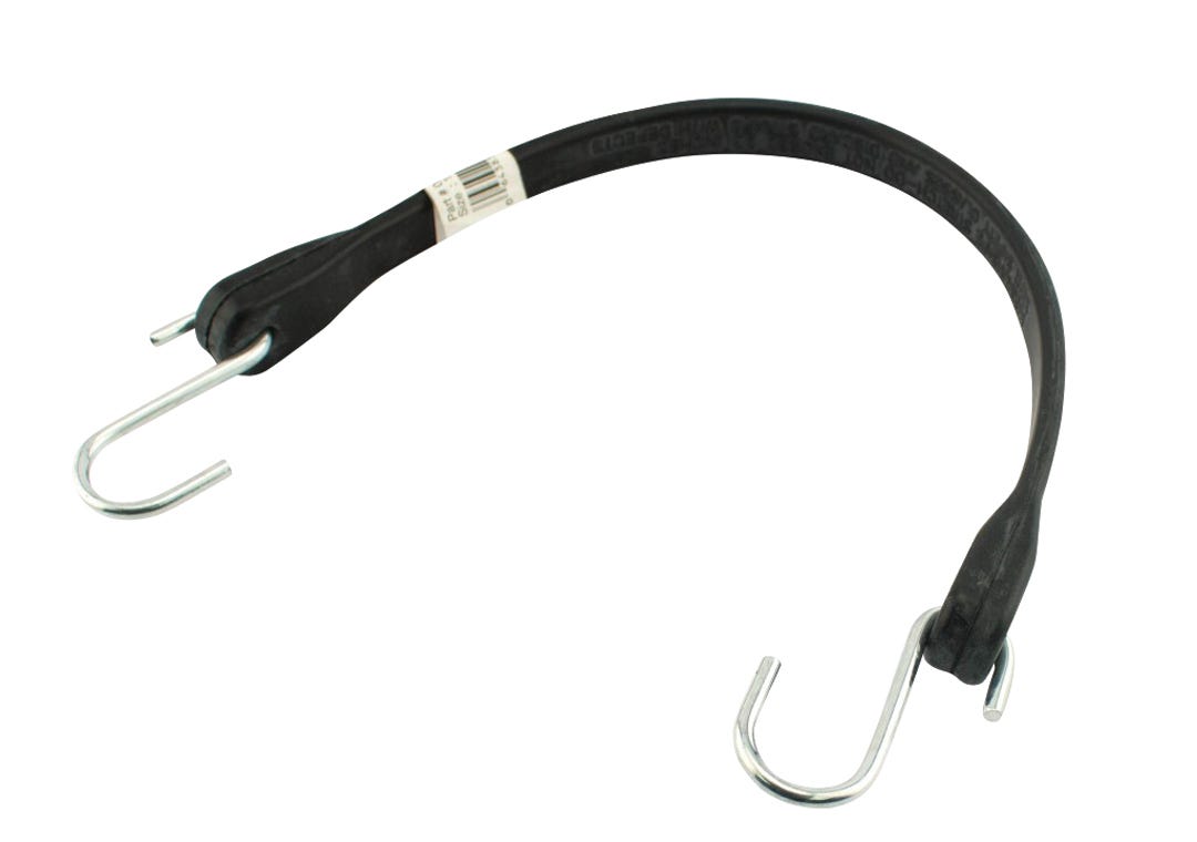 Rubber Tarp Strap, 10-in.