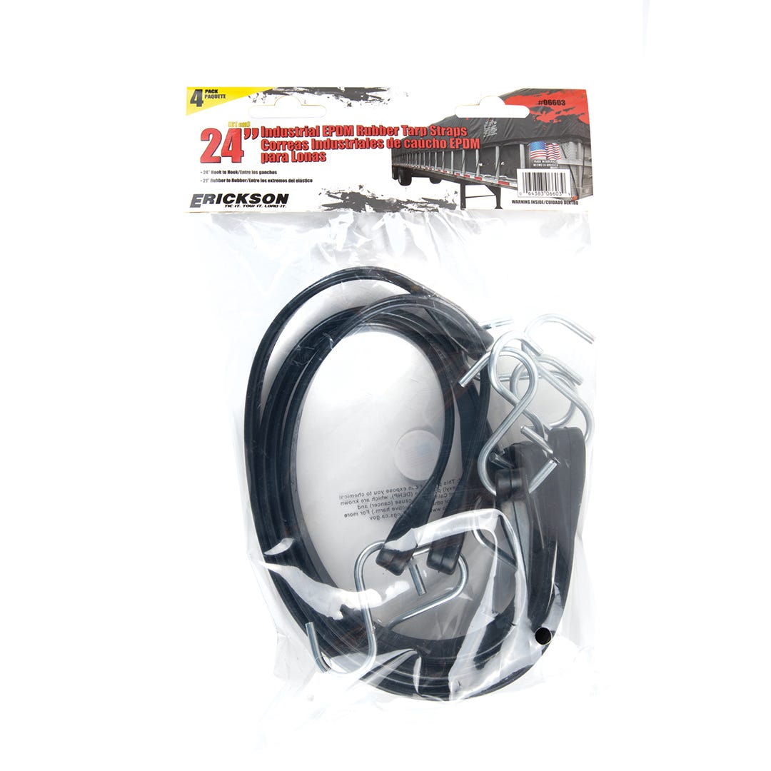 Rubber Tarp Strap, 24 in