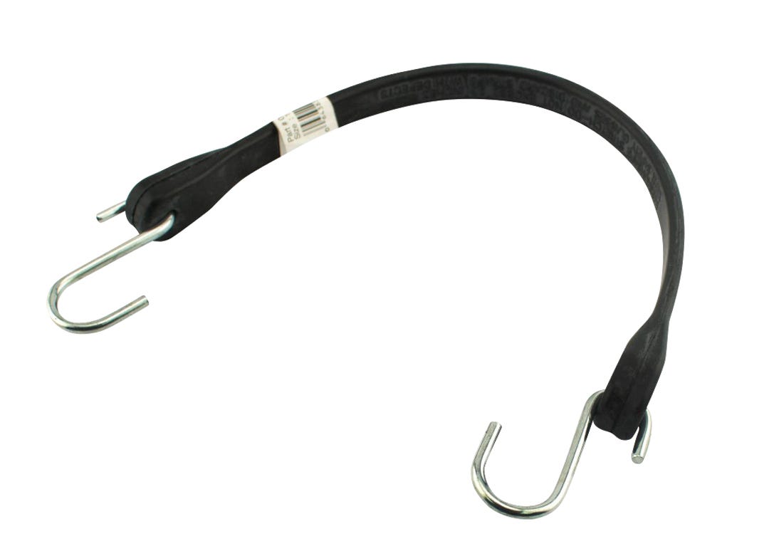 Rubber Tarp Strap, 9-in.