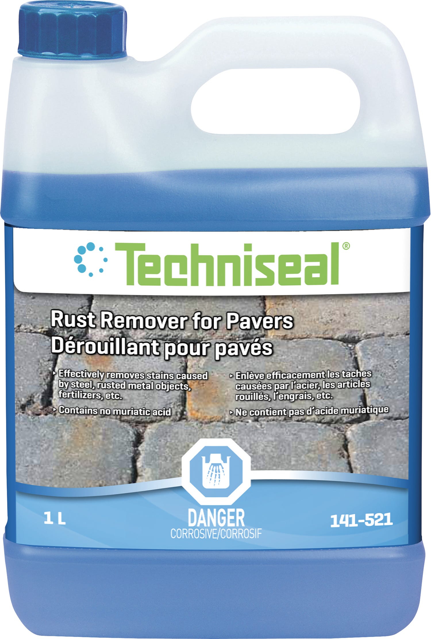 Rust Remover for Pavers, 1 L