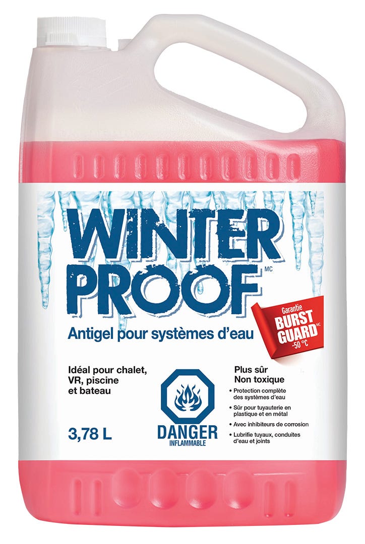 Rv Plumbing Antifreeze 3.78 L