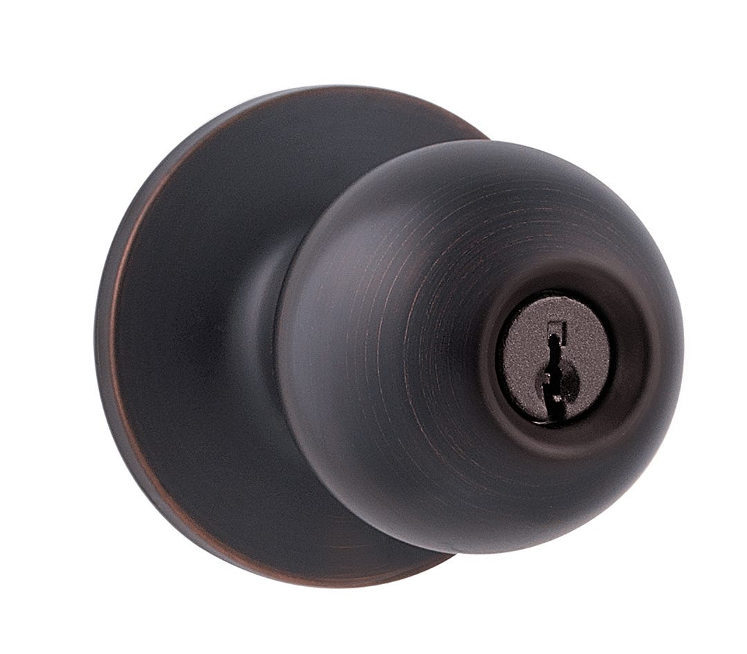 SAFELOCK REGINA Keyed Entry Door Knob