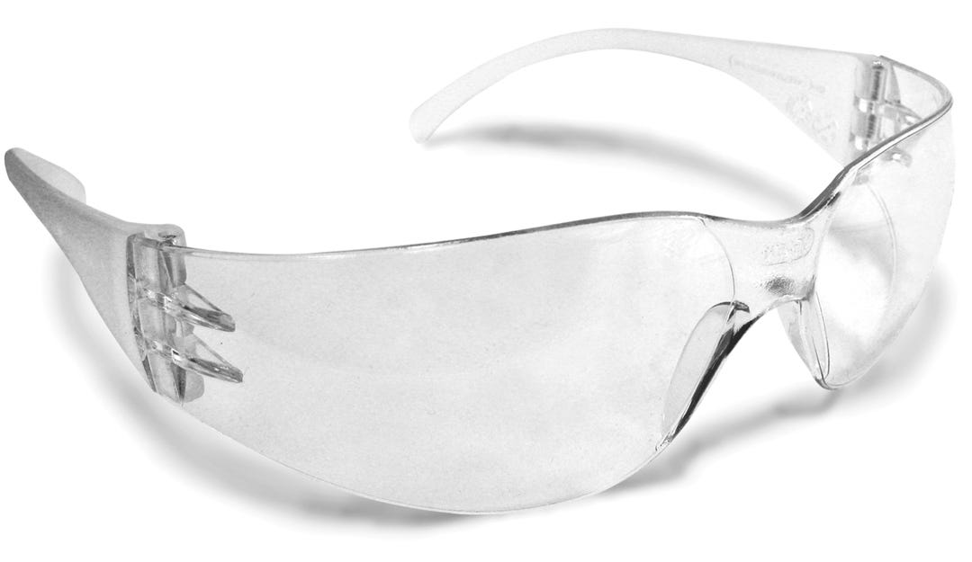 Safety glass around lightweight