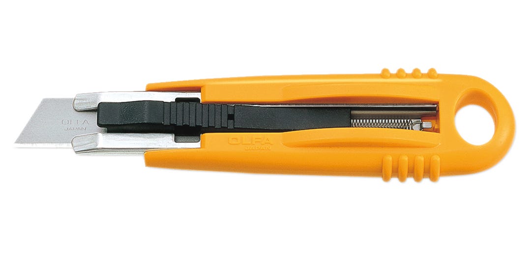 Self-Retracting Utility Knife #Sk-4