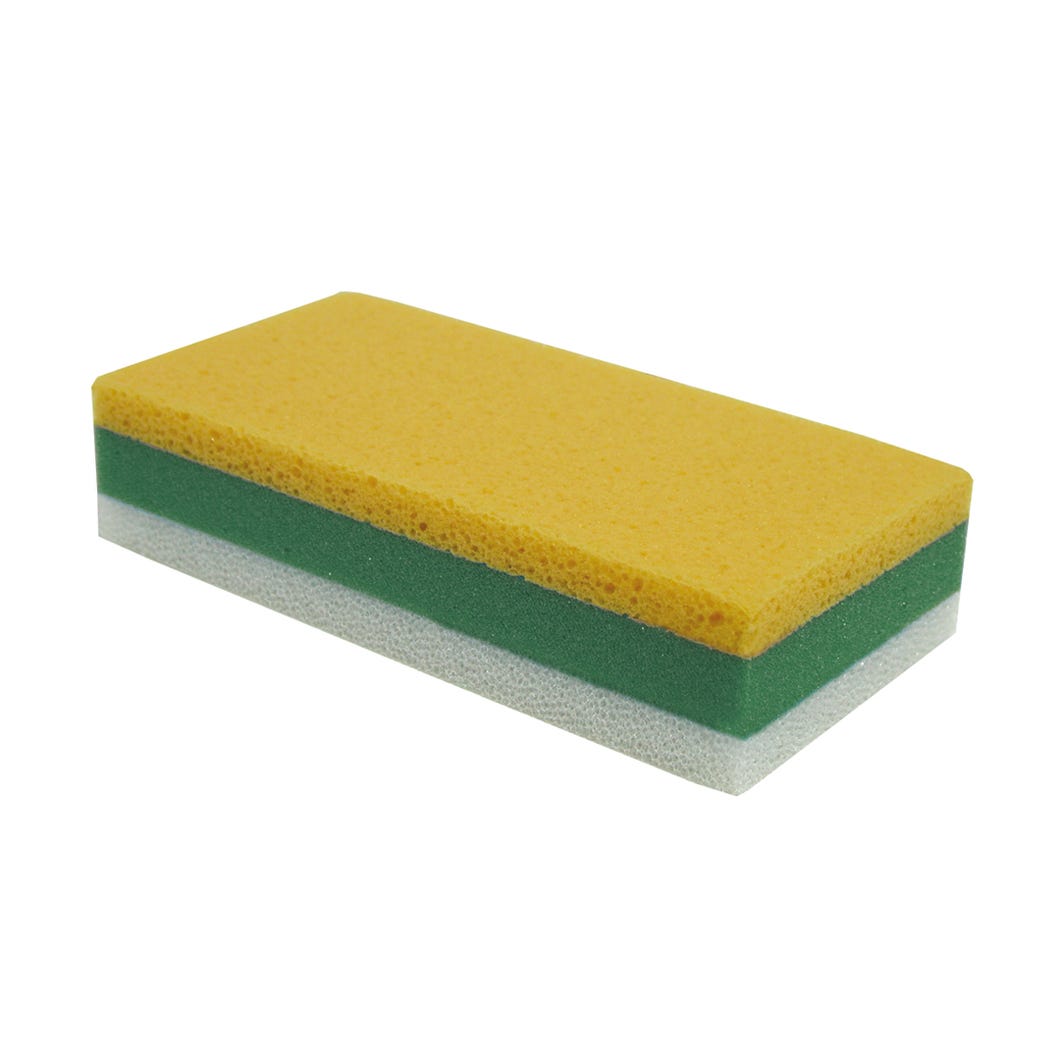 Sanding sponge 3 layers wet drywall