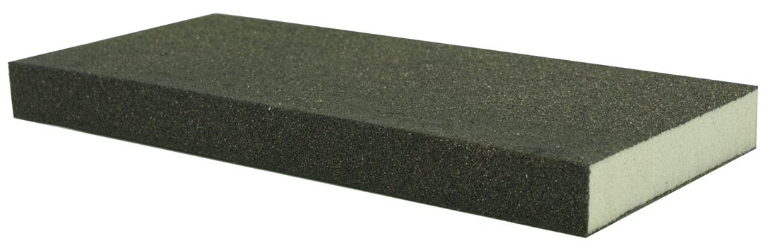 Sanding Sponge Rectangular, 4 Sided, Medium Grit