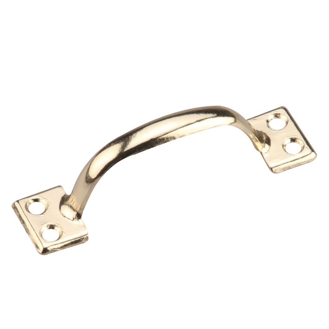 Sash Lift, Brass, 3 7/8-in.
