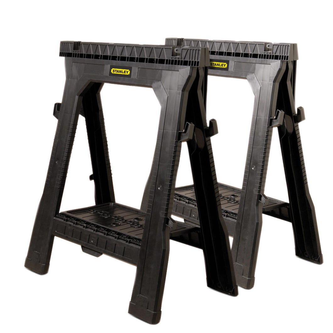 Sawhorse folding plastic