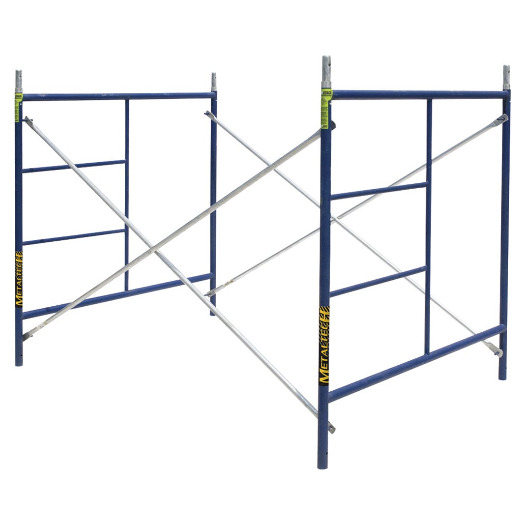 Galvanized Scaffold Cross Brace, 10' x 4"
