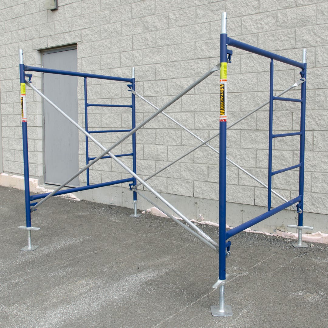Saferstack Mason Scaffold Frame, 5' x 5', Blue