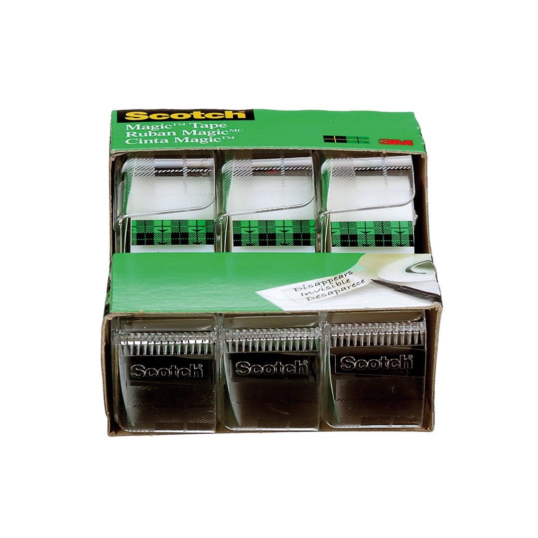 Scotch tape 19MM X 7.62M (3/4'' X 25') 3/Pack