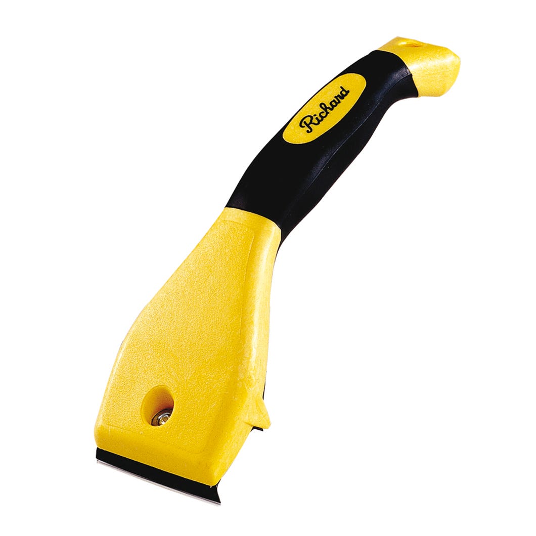Scraper Paint, 2 Sided Blade, Ergo-grip, Handle 9-in.
