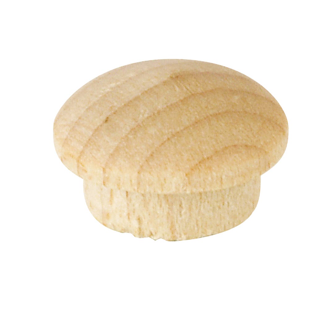 Screw Plug Wooden 1/2-in. X 3/16-in. X 3/8-in.