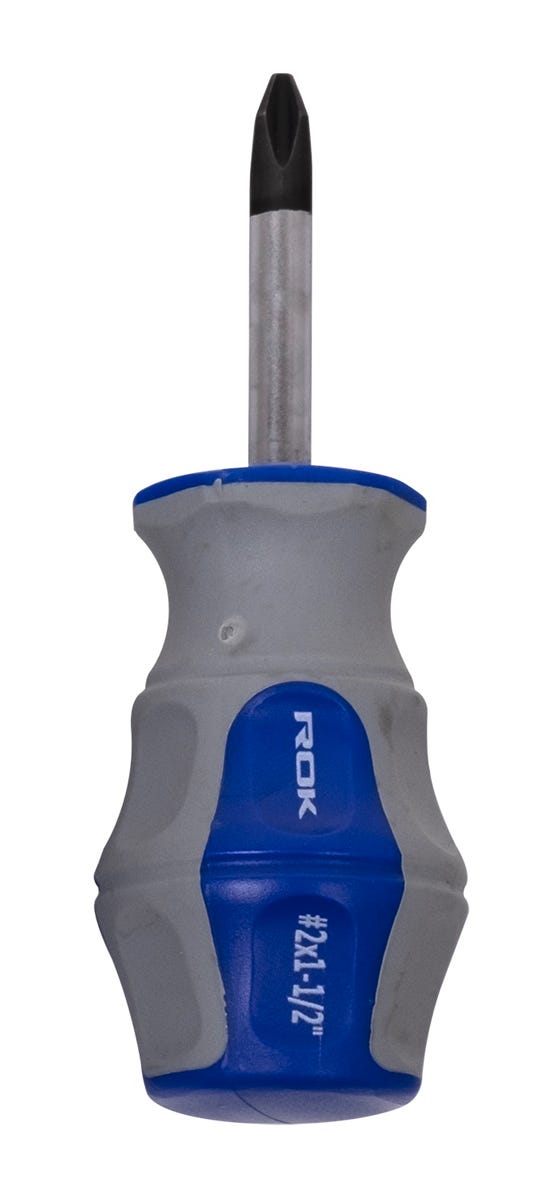 Screwdriver Phillips, Magnetic Tip, #2 Stubby