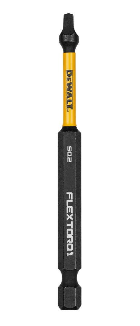 DEWALT FLEXTORQ Square Bit, #2, 3-1/2 in.
