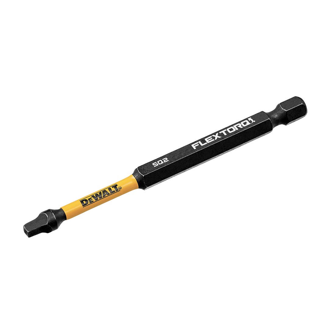 DEWALT FLEXTORQ Square Bit, #2, 3-1/2 in.