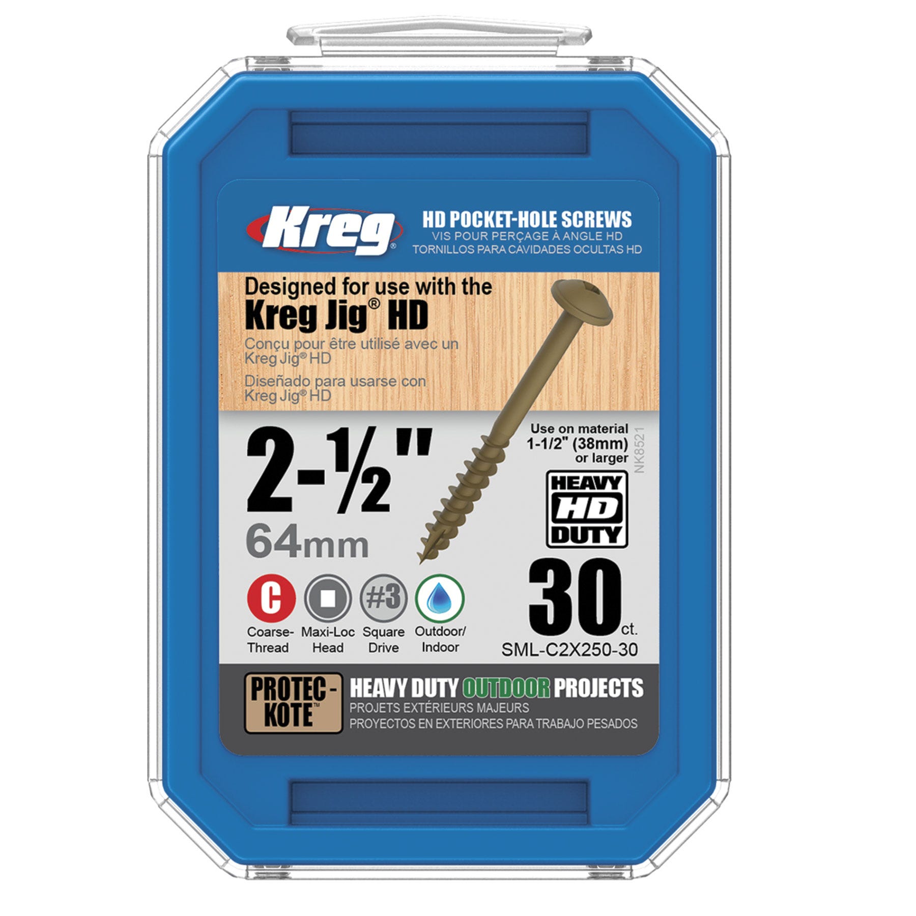 Screws kreg #14 pocket hole