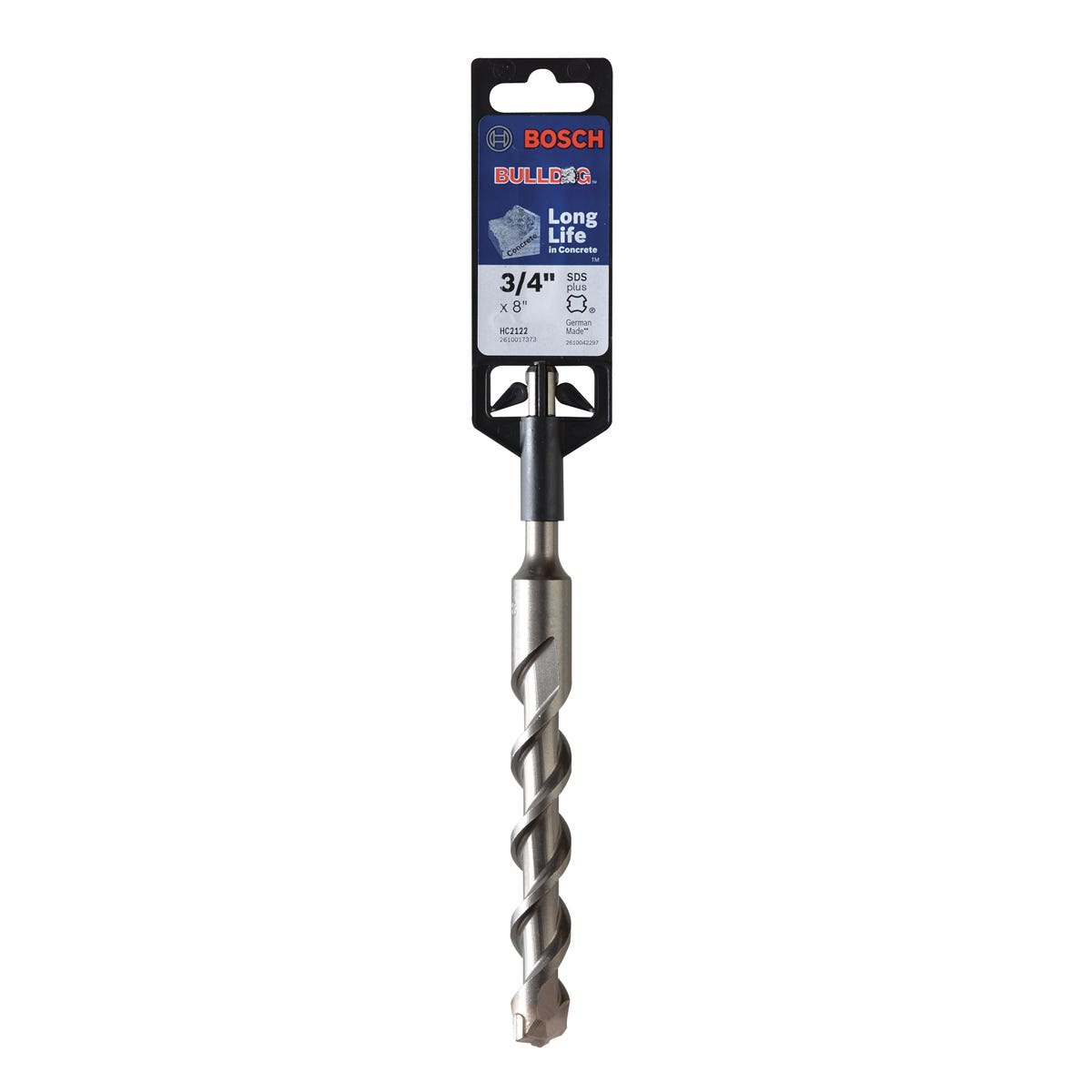 Bosch Sds-Plus® Bulldog™ Rotary Hammer Bit, 3/4-in. X 8-in.