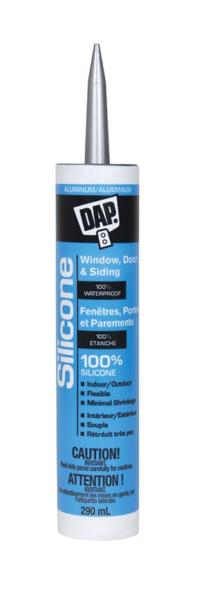 Sealant 100% Silicone for Door/Windows, Aluminum