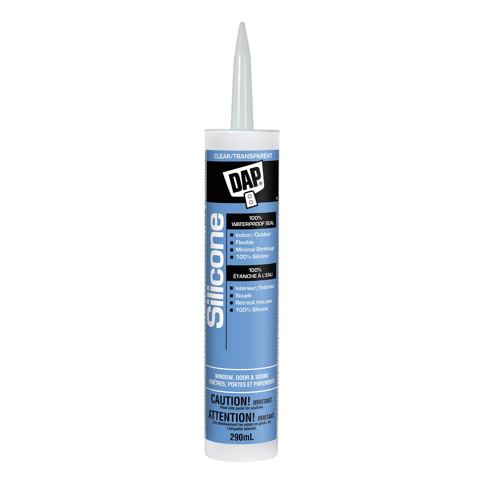 Sealant 100% Silicone for Door/Windows, Clear