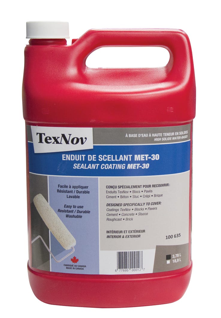 TEXNOV MET-30 Sealant Coating, 3.78 L