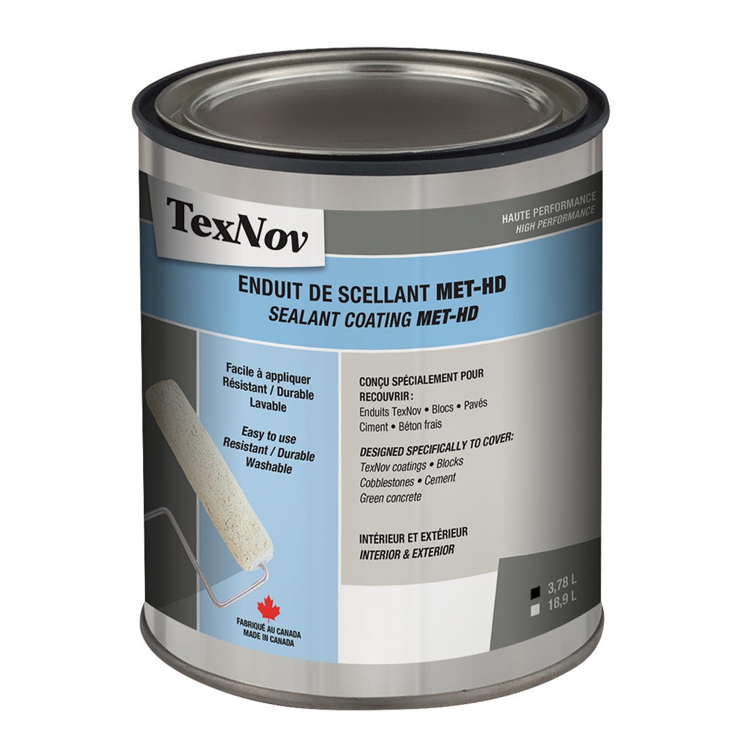 TEXNOV MET-HD Sealant Coating, 3.78 L