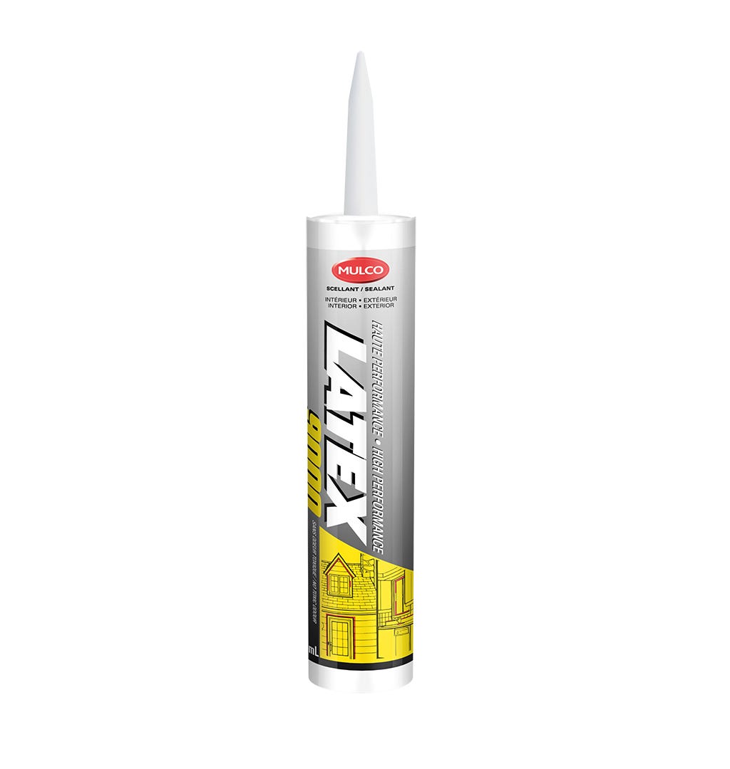 Sealant, Interior/Exterior Acrylic Thermo-Elastomeric Latex-Based, White