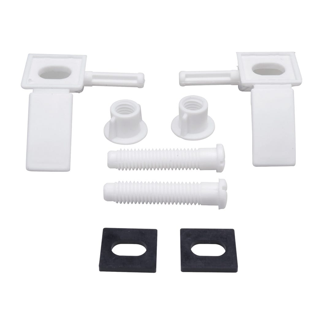 Seat hinge for toilet - plastic