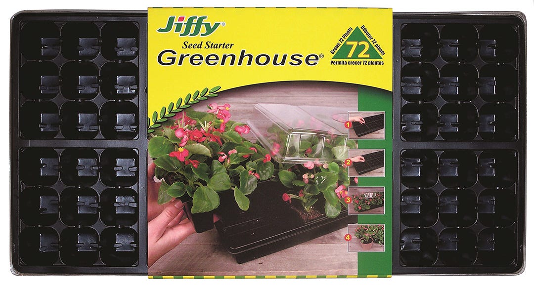 Jiffy Seed Starter Greenhouse, 11-in. X 21-in.