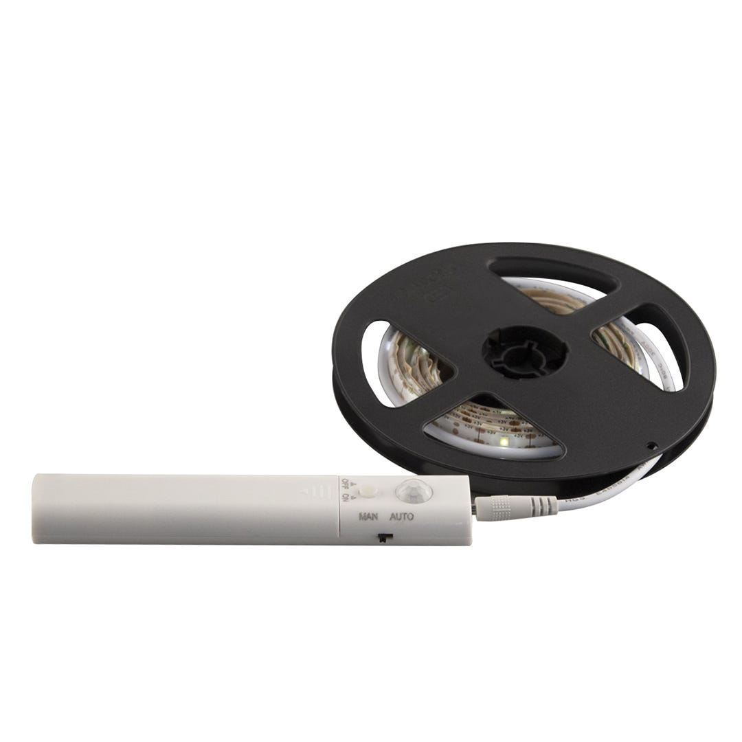 Under-cabinet self-adhesive integrated led light strip
