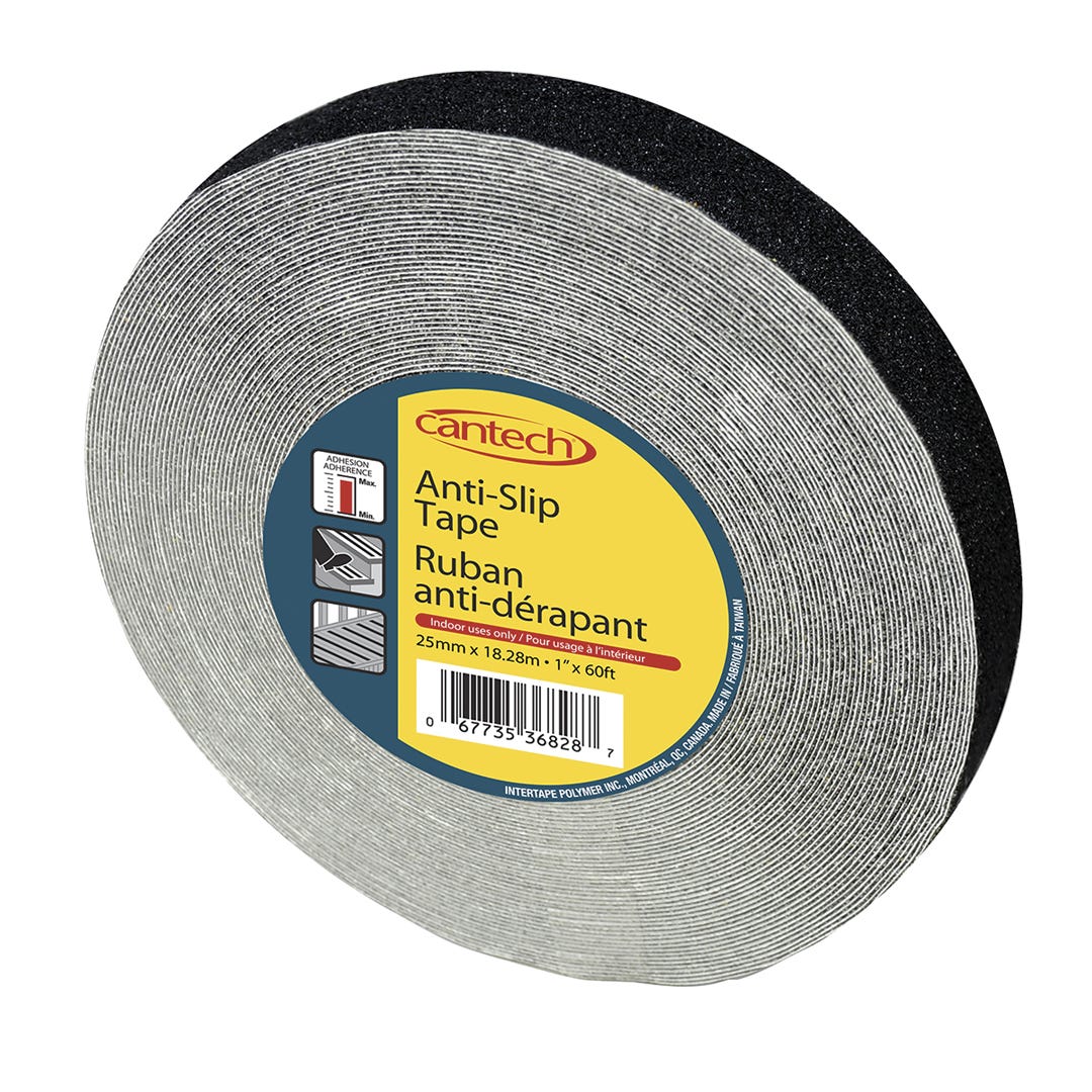 Self-Adhesive Tape, 1 in., Black